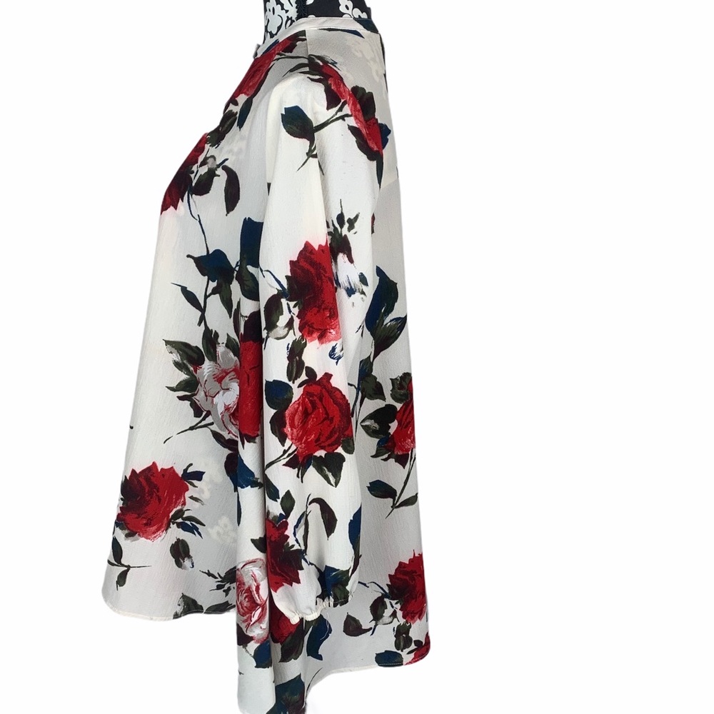 FLOWY & FLORAL Long Sleeve Mini Dress - Picture 8 of 13